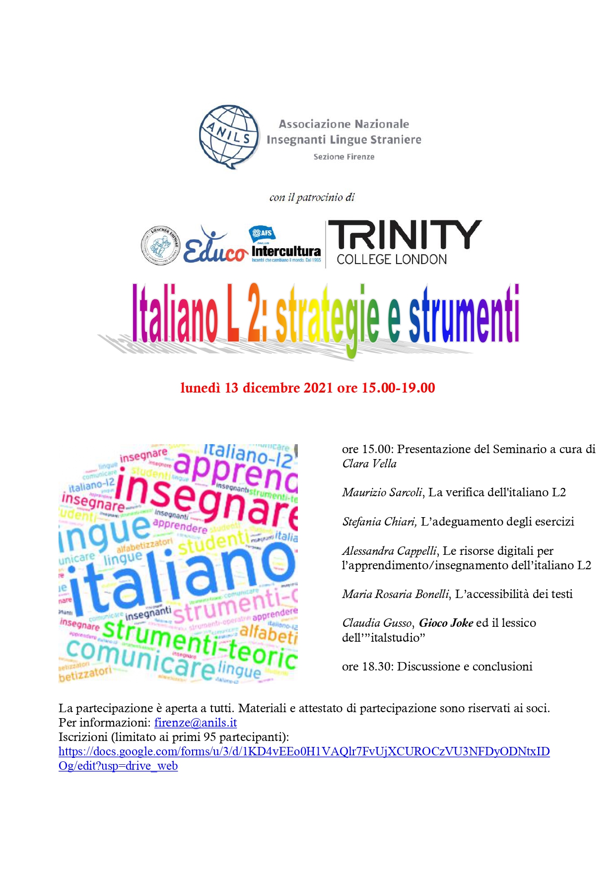 Italiano L 2: strategie e strumenti – ANILS APS